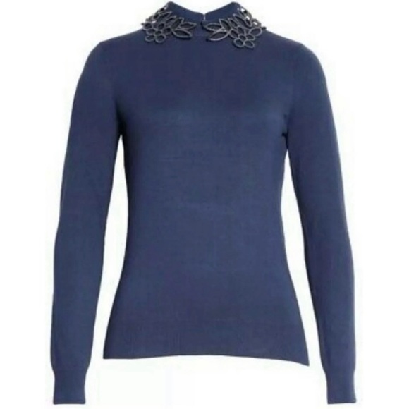 NWT Ted Baker | Azaleo Embellished Jumper Pullover Sweater - Picture 2 of 16